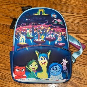 Loungefly pixar inside out mini backpack nwt